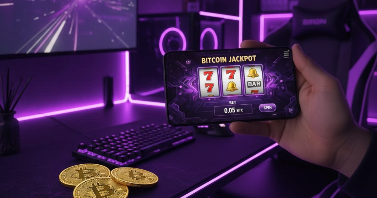 Igranje online casina s Bitcoinom na mobilnom uređaju – primjer kripto slot igre